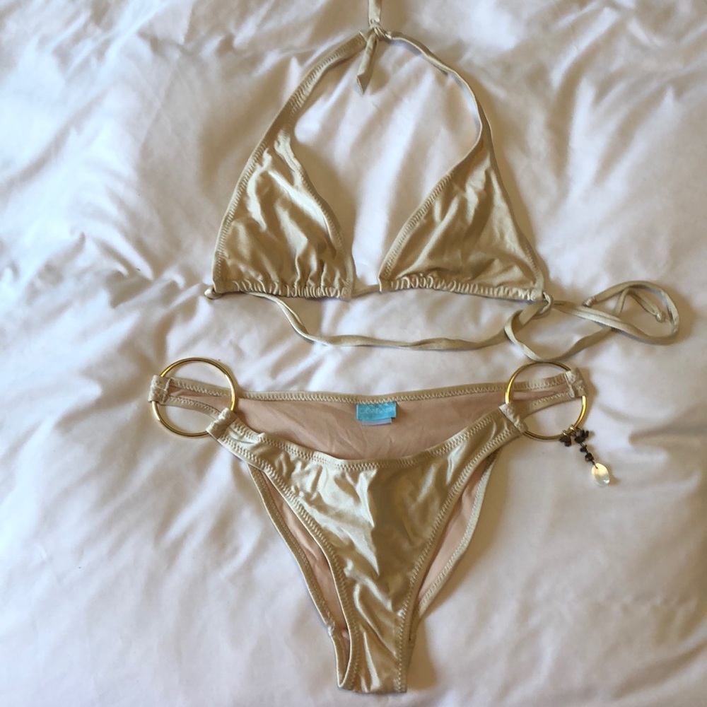 Odabash champagne bikini